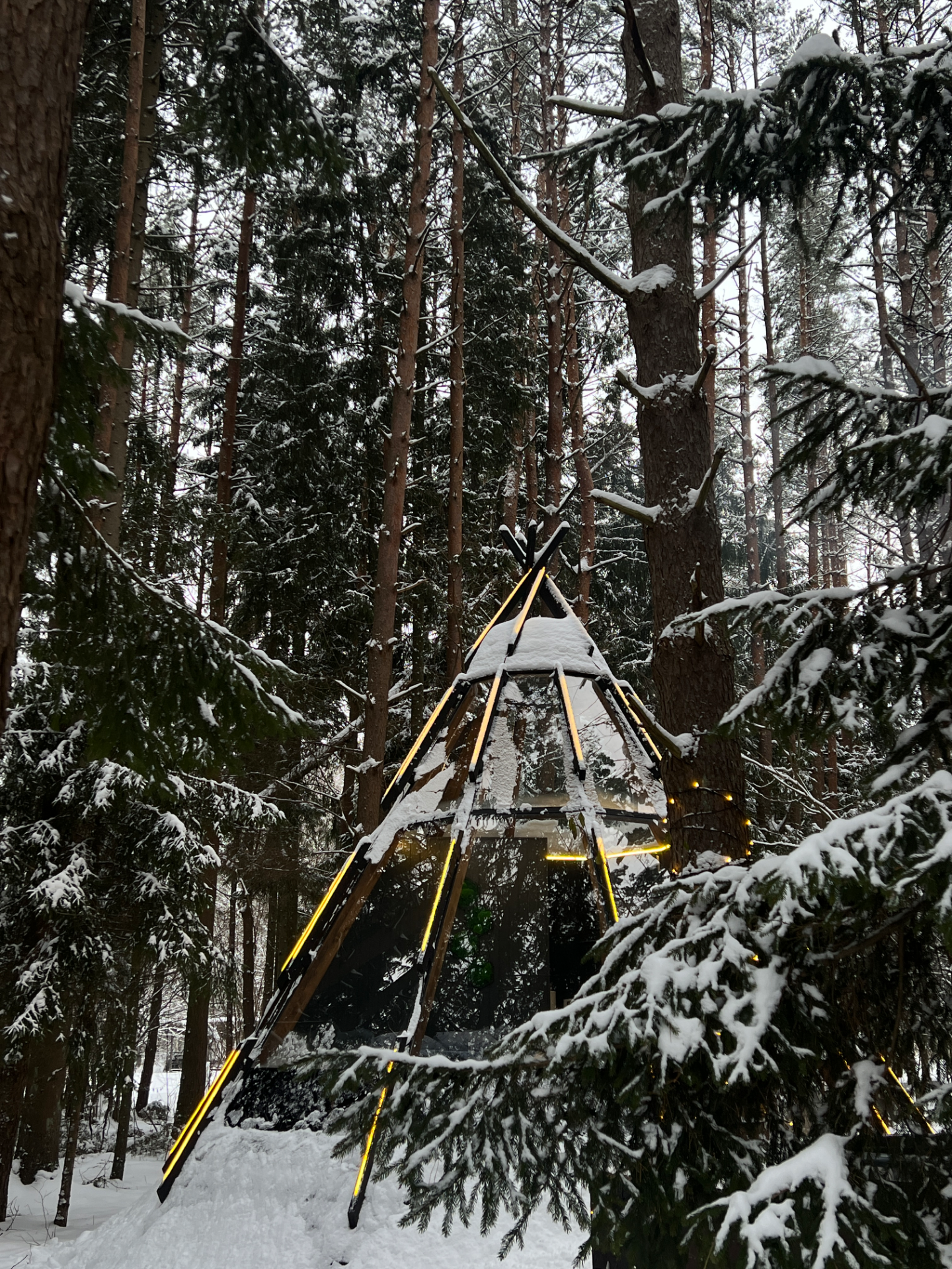 Stiklinis namelis CallTipi - nuotrauka 6